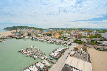 Cattolica (RN) e Gabicce Mare (PU) viste dall'alto