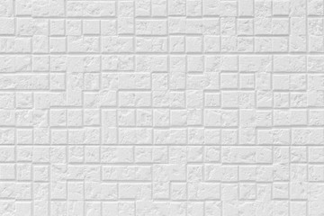 White modern tile wall background and texture