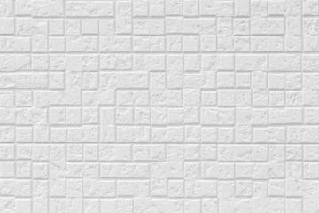 White modern tile wall background and texture