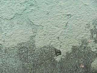 dirty grunge cracked paint texture - teal and gray