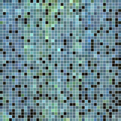 abstract vector square pixel mosaic background