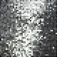 abstract vector square pixel mosaic background