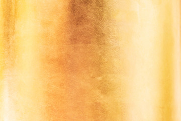 Fototapeta premium Gold background or textures and shadows, old walls and scratches.