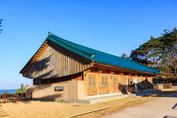 Fototapeta na wymiar Korean Buddhist temple Naksan Temple