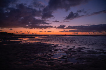 Obraz na płótnie Canvas sunrise at the sea