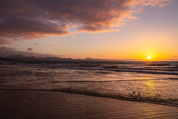 Obraz premium sunrise at the sea