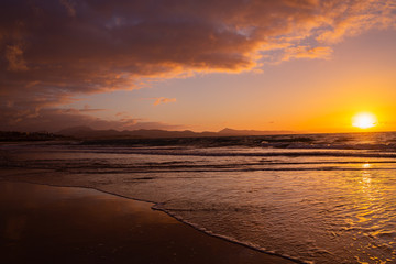 Fototapeta premium sunrise at the sea