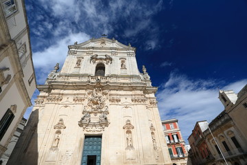 Fototapeta premium Basilica di Martina Franca, Puglia