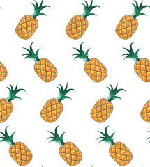 Pineapple abstract design
