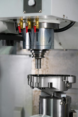 CNC machining center cutting mold