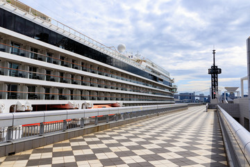 Naklejka premium 晴海客船ターミナル