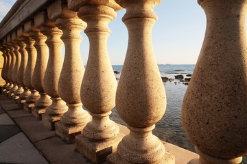 Fototapeta premium Lungomare di Livorno