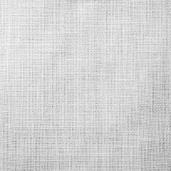 Fototapeta na wymiar Hessian sackcloth woven fabric texture background light white grey color