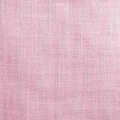 Hessian sackcloth woven texture pattern background in light sweet pink color