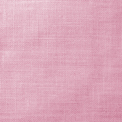 Hessian sackcloth woven texture pattern background in light sweet pink color