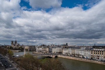 Obraz premium Cityscape, Paris, France
