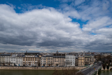 Naklejka premium Cityscape, Paris, France