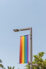 Rainbow flag - 2018 Tel Aviv pride, Israel