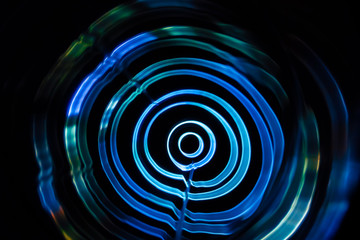 Sound waves in the dark