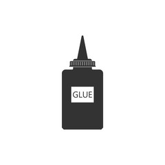 Glue icon isolated. Flat design. Vector Illustration