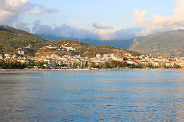 Alanya, Turkey. View on the city, mountains and sea