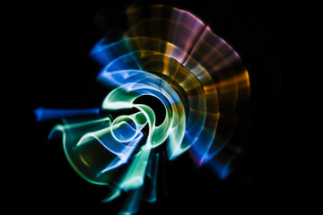 Sound waves in the dark in full color