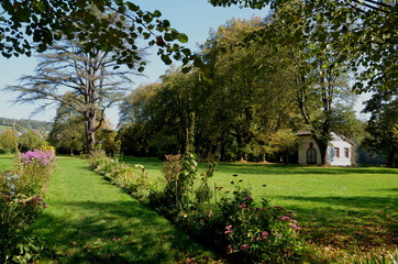 Natur, sonnen untergang, landschaft, tal 