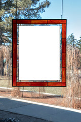 glass picture frame