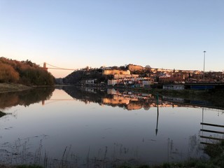 Obraz premium Bristol reflections