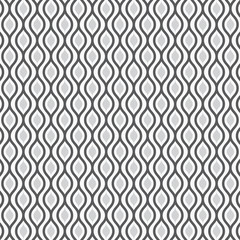 abstract ornament pattern vector illustration, repeating wavy thin and thick line