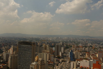 aerial view of São Paulo