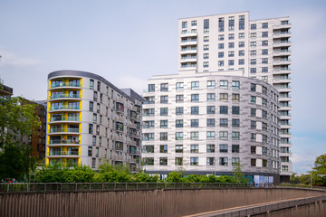 modern building in the city