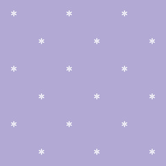 seamless background of white flower pattern on lilac