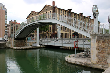 Paris - Pont Levant de la Rue de Crimée