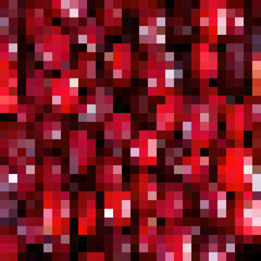   Figure in pixel style. Abstract mosaic for decoration and background. Background of squares  