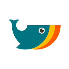 happy whale logo