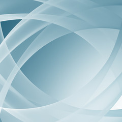 Elegant Abstract Blue Wave Background