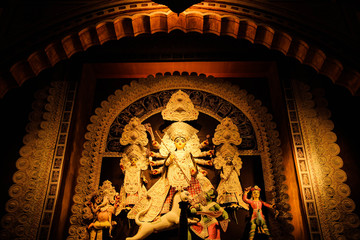 Durga puja festival in West Bengal, India