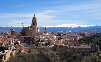 Historic landscapes of Segovia Spain