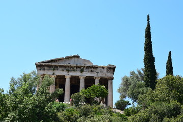 Fototapeta świątynia Hefajstosa, agora, Ateny, Grecja obraz