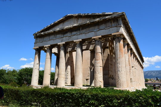 świątynia Hefajstosa, agora, Ateny, Grecja
