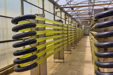 Fotoreactor cerrado para el cultivo de micro algas dentro de un invernadero