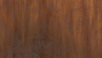 rusty metal wall