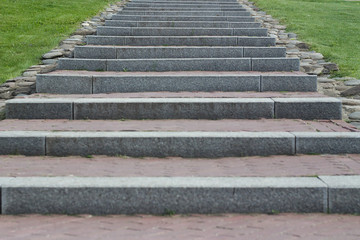 stone steps in the Park