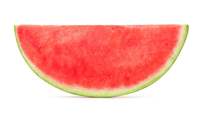 slice of watermelon isolated on white background