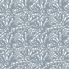 abstract lace vector seamless pattern hand drawn