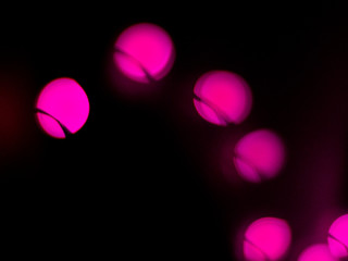 pink bokeh