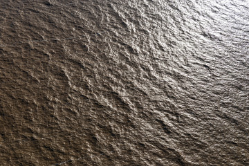 aerial image showing sunlight reflecting on the Rio de la Plata near Buenos Aires, serving as a perfect background image.