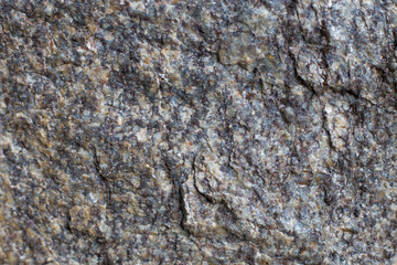 Texture of granite or gray stone. Macro