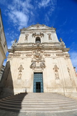Fototapeta na wymiar Basilica di Martina Franca, Puglia